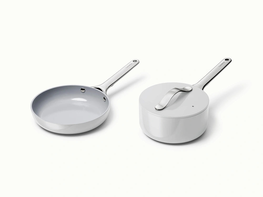 Minis Duo - Non-Stick Ceramic Mini Fry Pan & Sauce Pan - US 3660