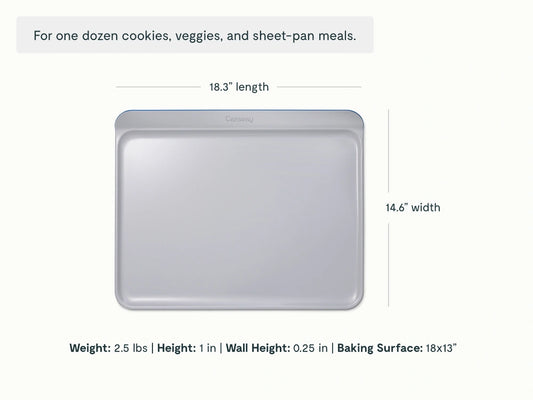 Cookie Sheet - 18x13” Non-Stick Ceramic Baking Sheet - US 4620