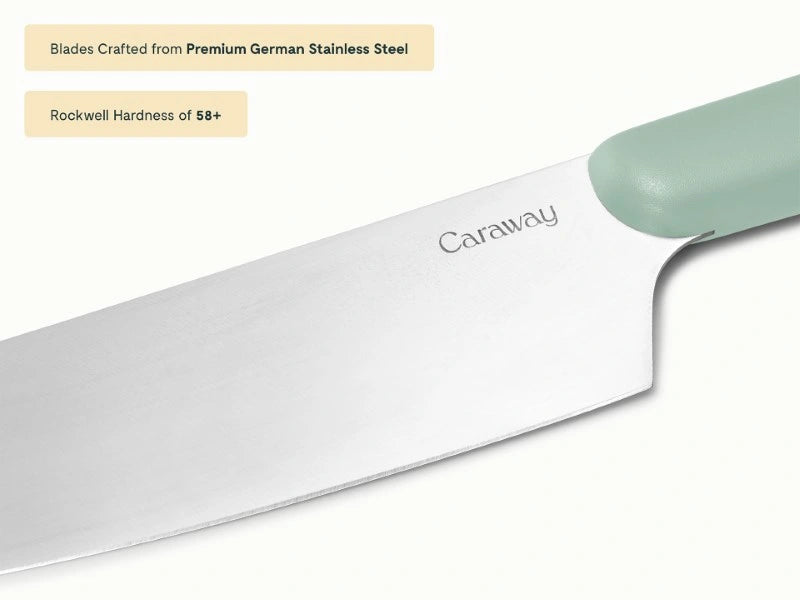 Knife Set - 4 essential knives, made with premium German stainless steel, and a pair of shears. - US 7934