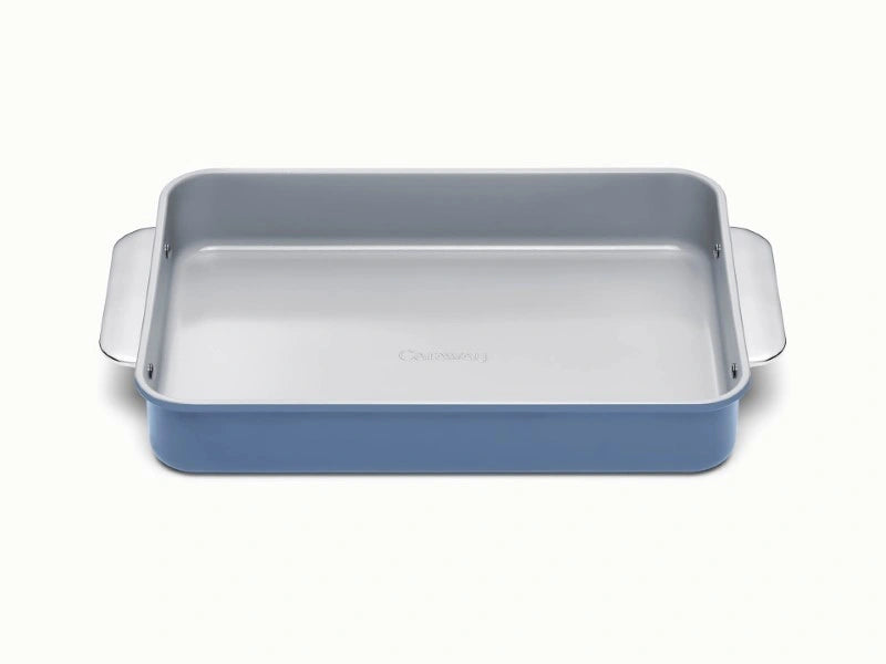 Large Rectangle Pan - 13x9” Non-Stick Ceramic Baking Pan With Handles - US 7857