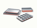 Half Bakeware Set - 6-Piece Set With Complimentary Storage - US 5856
