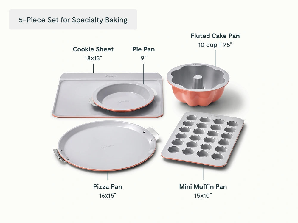 Bakeware+ Set - 5-Piece Set for Specialty Baking - US 6057