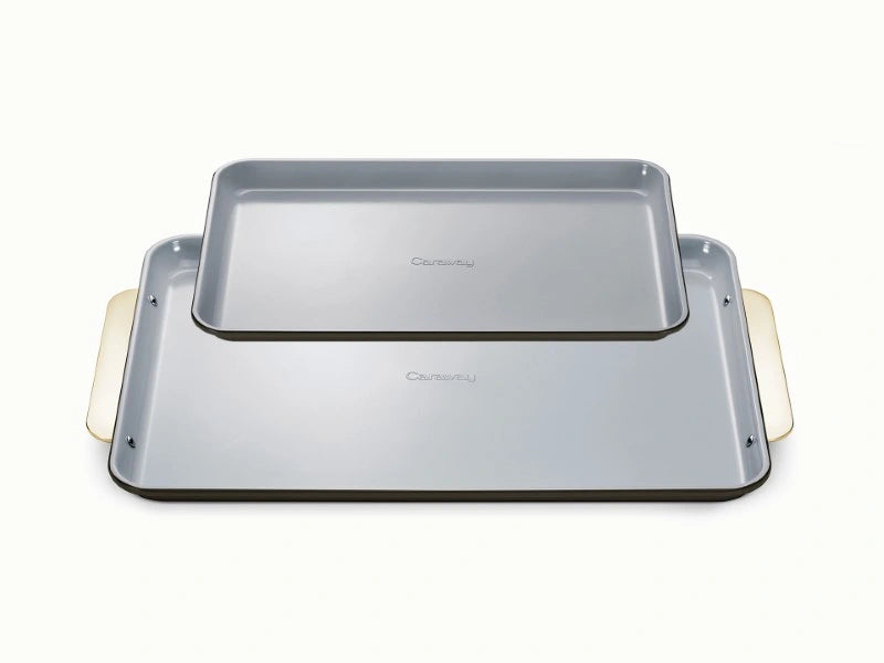 Baking Sheet Duo - 18x13" &amp; 15x10" Non-Stick Ceramic Baking Sheets - US 1587