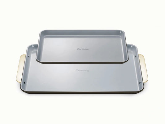 Baking Sheet Duo - 18x13" &amp; 15x10" Non-Stick Ceramic Baking Sheets - US 1587