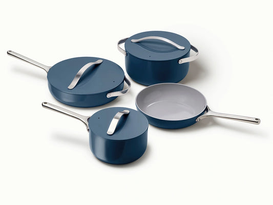 Cookware Set - 12-Piece Ceramic Set With Storage Organizers - US 0718