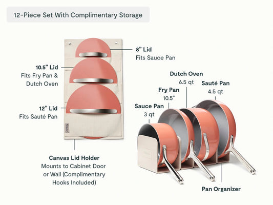 Cookware, Cookware+ &amp; Minis Duo Set - 24-Piece Ceramic Set With Complimentary Storage - US 5539