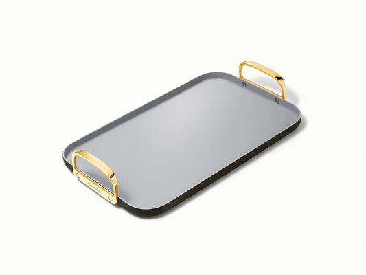 Double Burner Griddle - 19x12” Non-Stick Ceramic Pan - US 5144