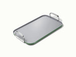 Double Burner Griddle - 19x12” Non-Stick Ceramic Pan - US 1503