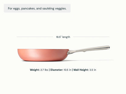 Fry Pan - 10.5” Non-Stick Ceramic Fry Pan - US 6964