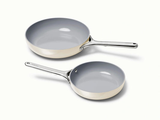 Fry Pan Duo - 8” &amp; 10.5” Non-Stick Ceramic Fry Pans - US 9032