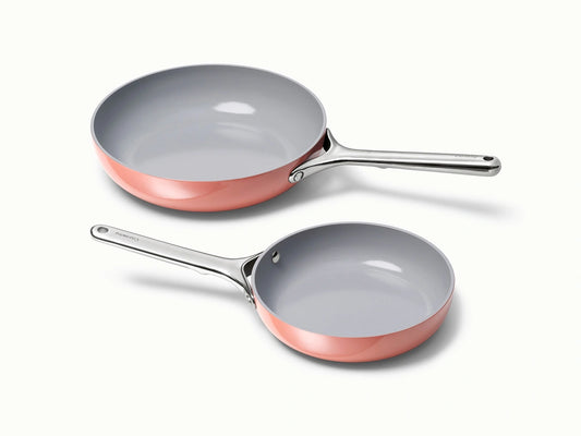 Fry Pan Duo - 8” &amp; 10.5” Non-Stick Ceramic Fry Pans - US 3200