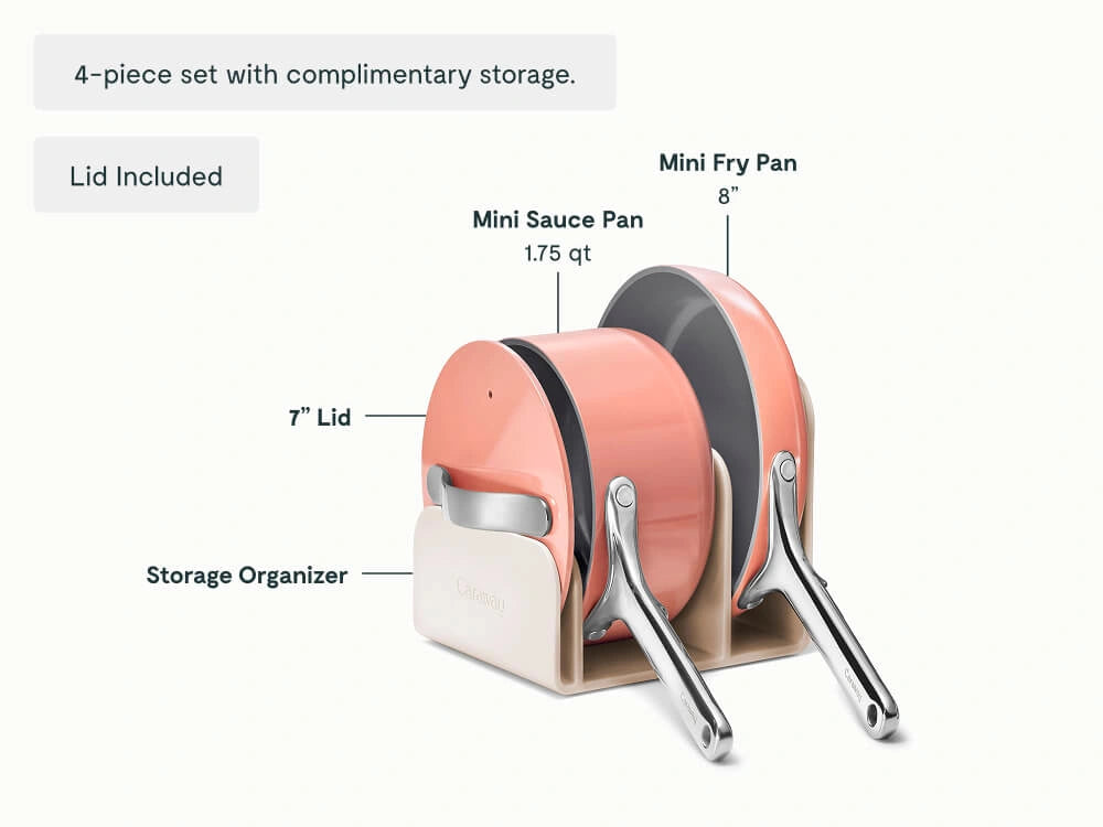 Cookware, Cookware+ &amp; Minis Duo Set - 24-Piece Ceramic Set With Complimentary Storage - US 5539