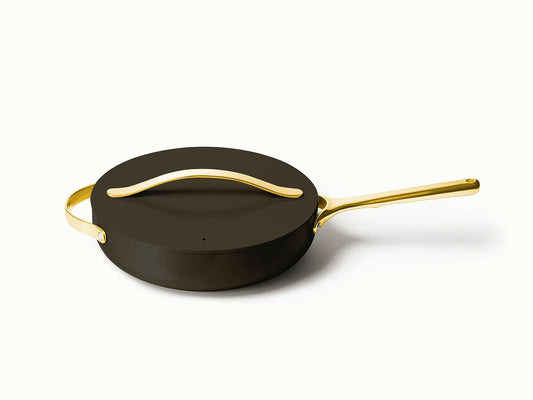 Sauté Pan - 4.5 qt Non-Stick Ceramic Pan With Lid - US 2622