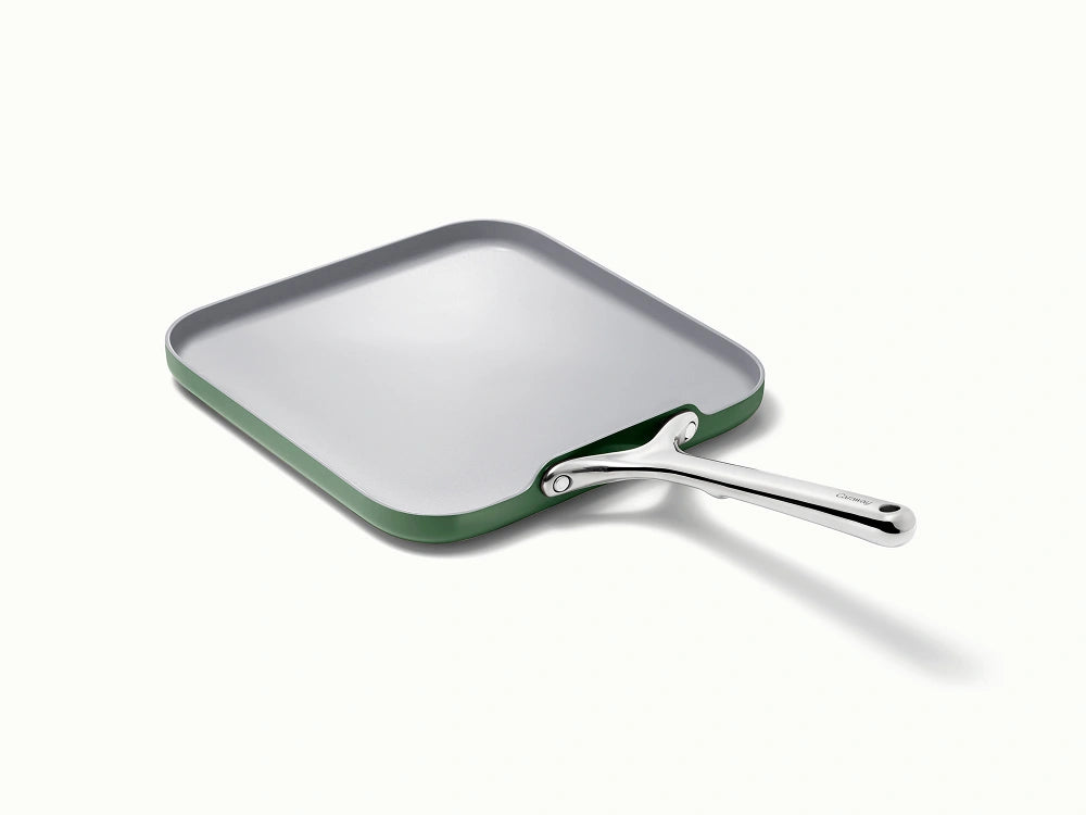 Square Griddle Pan - 11” Non-Stick Ceramic Square Pan - US 3955