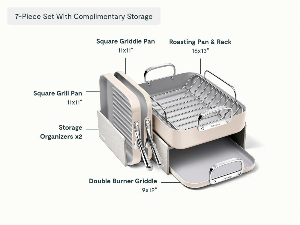 Full Ceramic Cookware Bundle - 31-Piece Ceramic Set With Complimentary Storage - US 7629