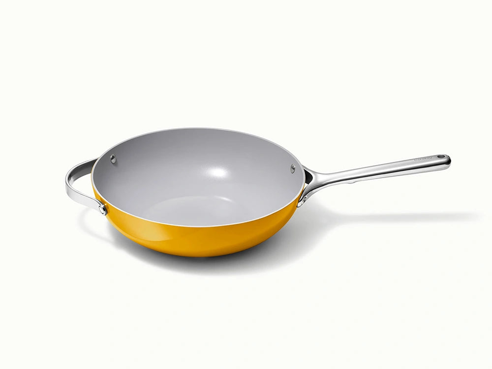 Stir Fry Pan - 12” Wok-Inspired Non-Stick Ceramic Pan - US 4323