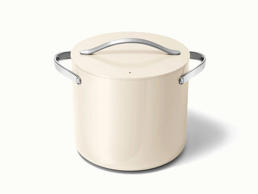 Stock Pot - 12 qt Non-Stick Ceramic Pot With Lid - US 7344