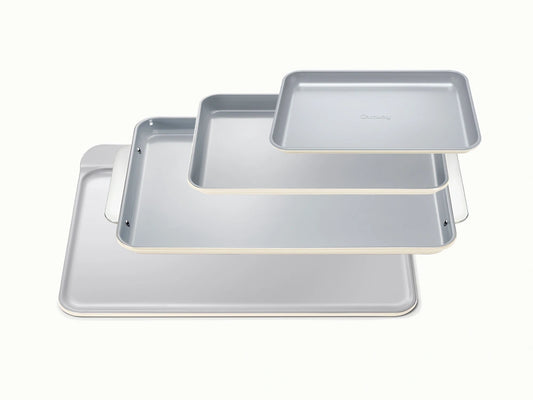 Complete Baking Sheet Bundle - Set of 4 Non-Stick Ceramic Baking Sheets - US 1721