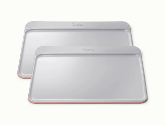 Cookie Sheet Duo - Two 18x13” Non-Stick Ceramic Baking Sheets - US 9943