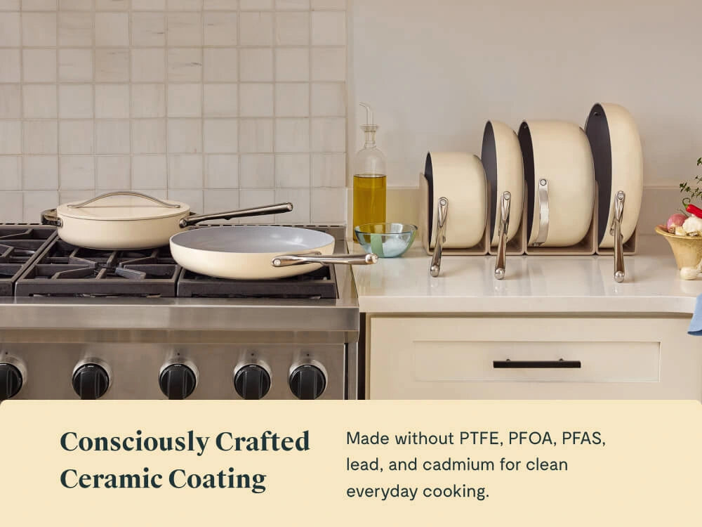 Stir Fry Pan - 12” Wok-Inspired Non-Stick Ceramic Pan - US 2011