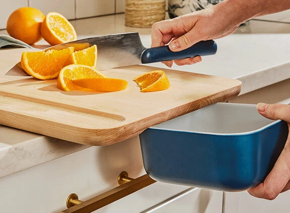 Small Cutting Board - 10x7” FSC-Certified Birch Wood Board - US 2432