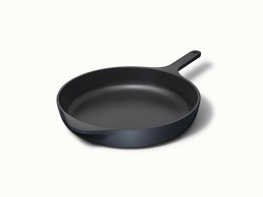 12” Enameled Cast Iron Large Skillet - Durable, Spacious Pan With Excellent Heat Retention - US 2535