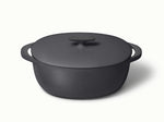 8.5 qt Enameled Cast Iron Oval Dutch Oven - Durable, Spacious Pot With Excellent Heat Retention - US 5378