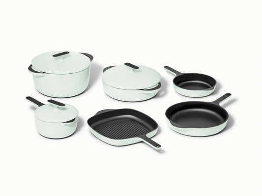 Enameled Cast Iron &amp; Minis Set - 12-Piece Set With Complimentary Storage - US 7264