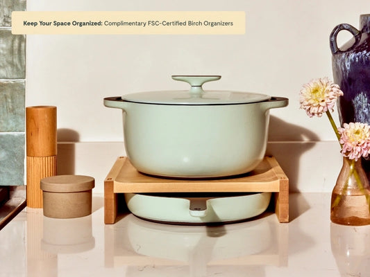 Cast Iron Skillet &amp; Dutch Oven Duo - Perfect duo for versatile cooking, from quick sears to slow-cooked meals. - US 6107