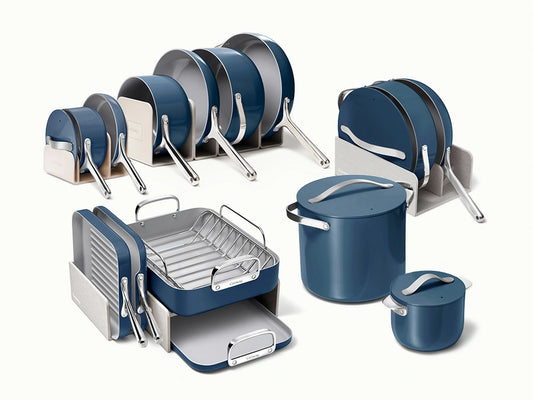 Full Ceramic Cookware Bundle - 31-Piece Ceramic Set With Complimentary Storage - US 4814