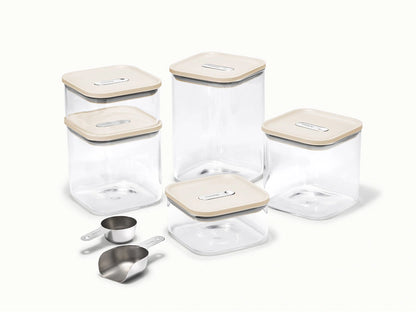 Glass Airtight Container Set - 13-Piece Set With Complimentary Storage - US 9526