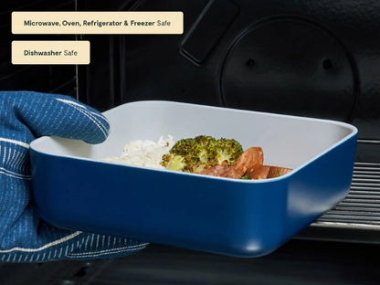 Large Storage Container - Ceramic-coated 10 cup glass Container built for clean storing. - US 2019