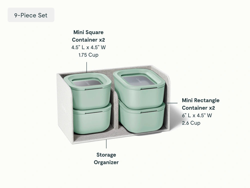 Complete Kitchen Organization Bundle - 35-Piece Set With Complimentary Storage - US 1310
