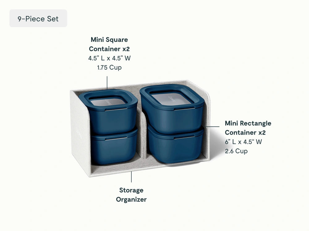 Food Storage + Minis Set - 22-Piece Set With Complimentary Storage - US 5772