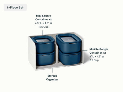 Food Storage + Minis Set - 22-Piece Set With Complimentary Storage - US 5772