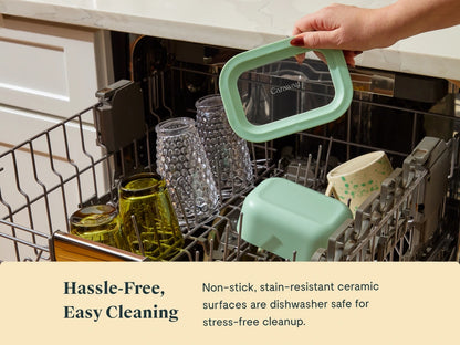Mini Rectangle Container - 2.6 cup container for non-toxic meal prep &amp; freezer-to-oven use. - US 3887