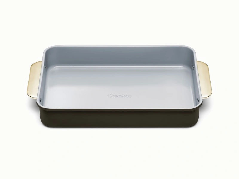 Large Rectangle Pan - 13x9” Non-Stick Ceramic Baking Pan With Handles - US 8610
