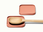 Spoon Rest Set of 2 - Set of Stackable, Non-Slip Utensil Rests - US 4303