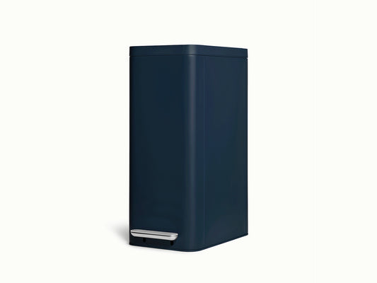 45L Slim Step Trash Can - Display-Worthy Trash Bin With Narrow Profile - US 8238