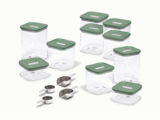 Ultimate Glass Airtight Storage Set - 26-Piece Set With Complimentary Storage - US 7512